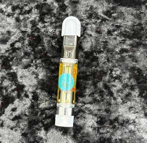 Cartridge - Wedding Cake 1g 1:1 THC:CBD by Cosmic Seaweed 38.63% - CBD 23.81% - Terps 2.62% - Indica - 8715