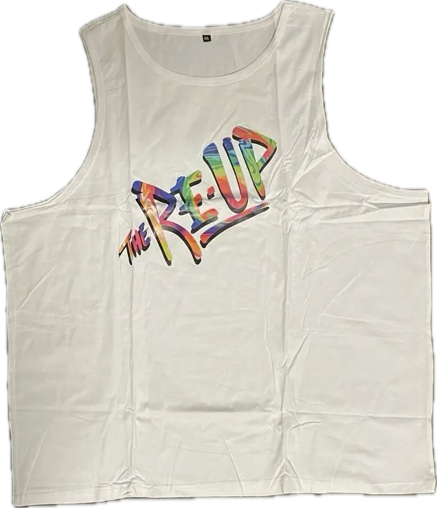 PRE-ORDER ONLY Deal! $15 (2X-LARGE) White Tank Top - The Re-Up + Preroll