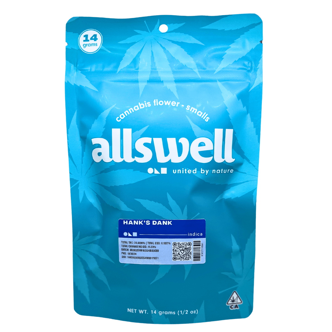 Allswell - Hanks Dank Indica Small Flower 14g