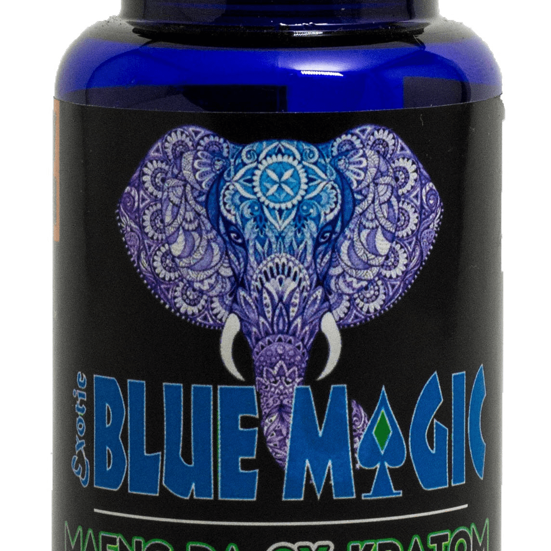 Blue Magic Maeng Da Kratom Capsules 30ct  - 2x Double Strength