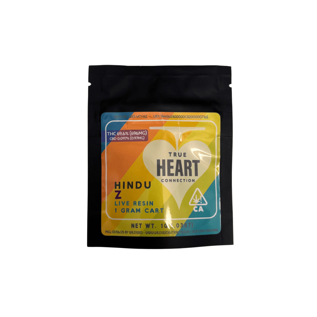 True Heart Connection - Hindu Z | 1g Live Resin Cartridge