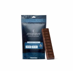 100mg Rocket Fudge Dark Chocolate Bar - MOON