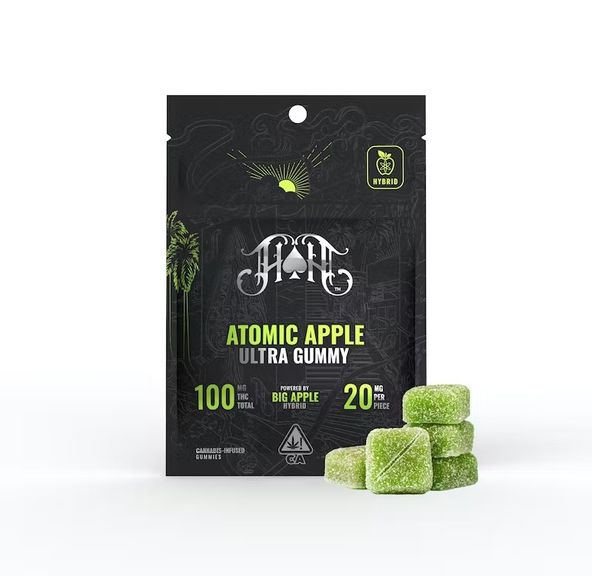 Heavy Hitters Gummies Atomic Apple 100mg