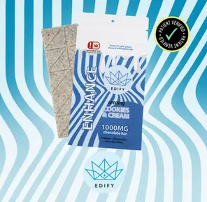1000mg THC Cookies & Cream Chocolate Bar 65.00 g