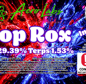 AERO LABS POP ROX PREROLL 1G