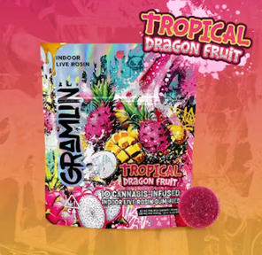 Tropical Dragon Fruit Edible 100mg (10ct) 35.00 g