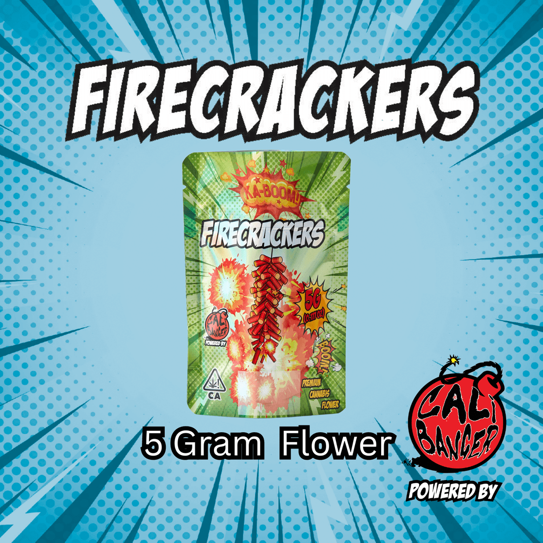 Firecracker Flower Mango Cake - 5.0 Gr