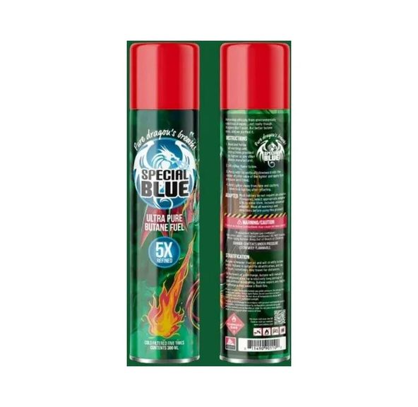 SPECIAL BLUE BUTANE 5X REFINED 300ML