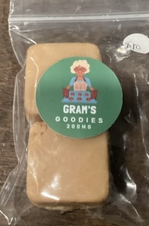 Maple Fudge Grams Goodies 200mg $10.