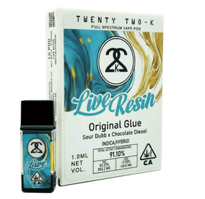 22K | PlugPlay Compatible | Pod | 1g | Live Resin | Original Glue