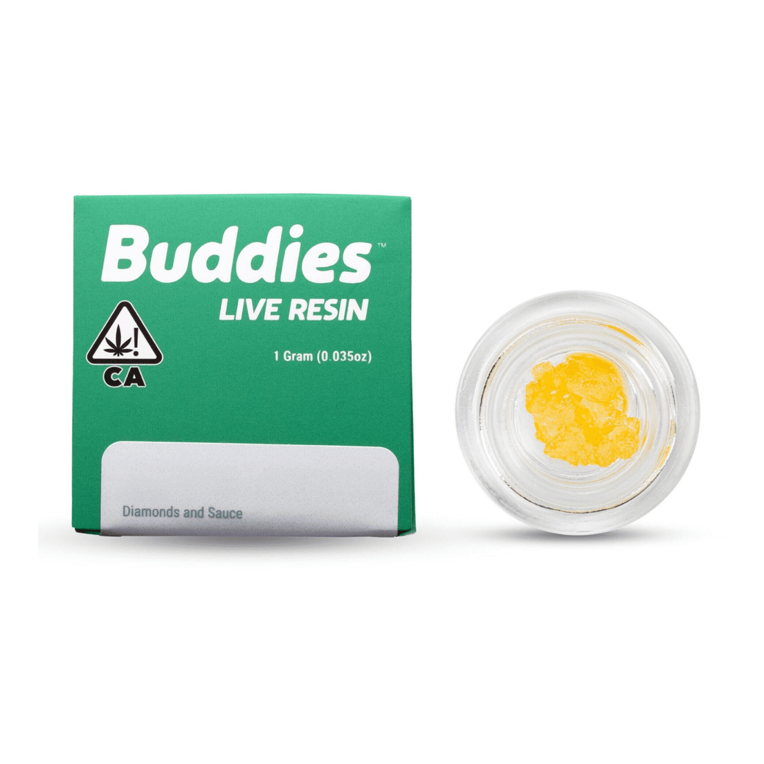 Buddies | Diamonds & Sauce | 1g | Live Resin | Granny Treats