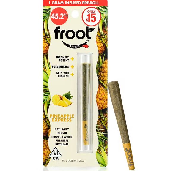 Pineapple Express Infused Pre-roll