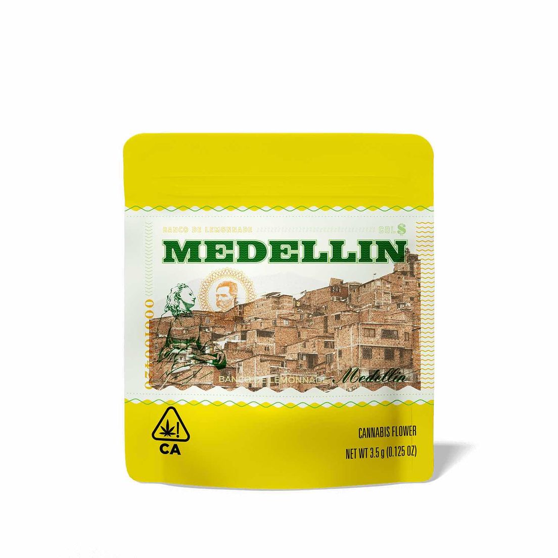 Lemonnade - Flower 3.5g Pouch Indoor Medellin