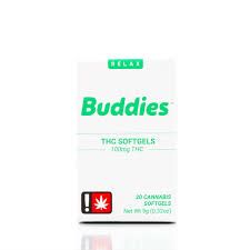 Buddies THC 100mg Capsule 10pc