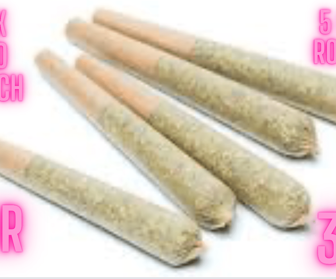 5 pre rolls for 30$