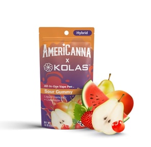 Americanna Kolas - Sour Gummy x Runtz AIO 1g