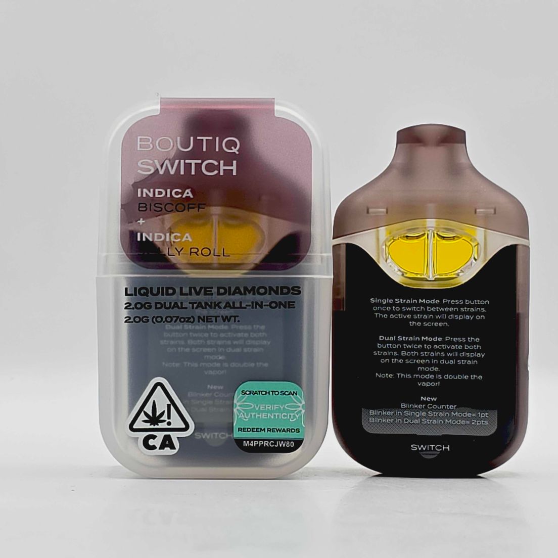 Boutiq - Disposable - Switch - Biscoff x Jelly Roll - 2g