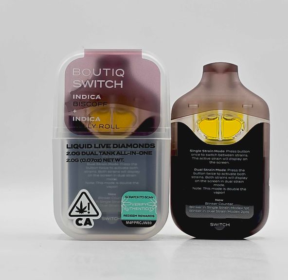 Boutiq - Disposable - Switch - Biscoff x Jelly Roll - 2g