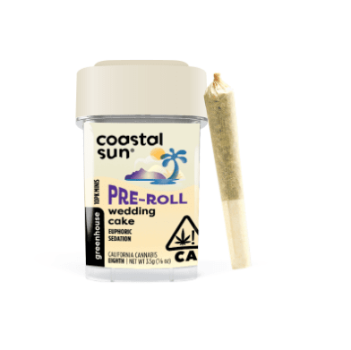 Coastal Sun - Wedding Cake 10pk Prerolls 3.5g