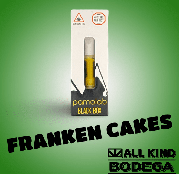 Franken Cakes 1g Cured Resin Vape Cart (@pamolab)