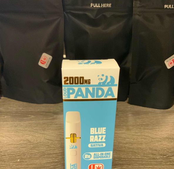 Blue Razz Loud Panda Disposable 2g