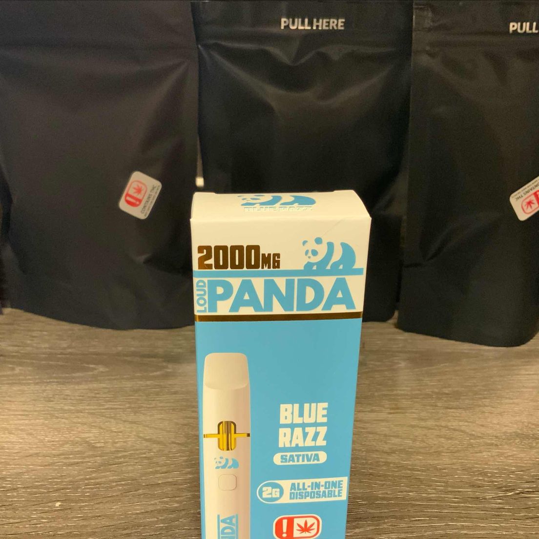 Blue Razz Loud Panda Disposable 2g