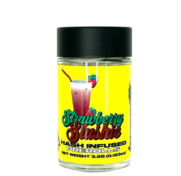 Biscotti - Hybrid - Strawberry Slushie - 7pk x 0.5g = 3.5g, HASH INFUSED!