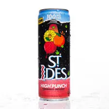 St Ides - High Punch - Fruit Punch - Beverage100mg