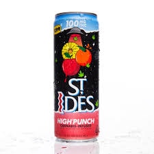 St Ides - High Punch - Fruit Punch - Beverage100mg