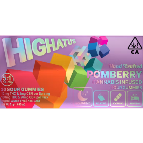 PomBerry CBN Sour Gummy