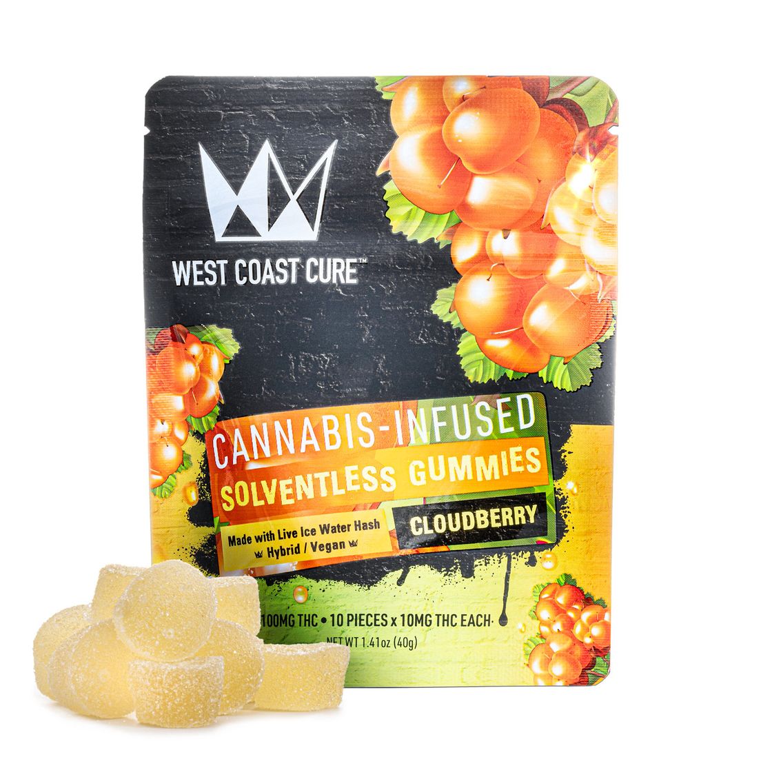 Cloudberry Flavored - 10 Gummies (10mg each)