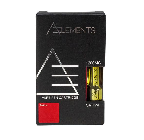 1200mg Vape Cartridge Sativa Jack Herer by Elements