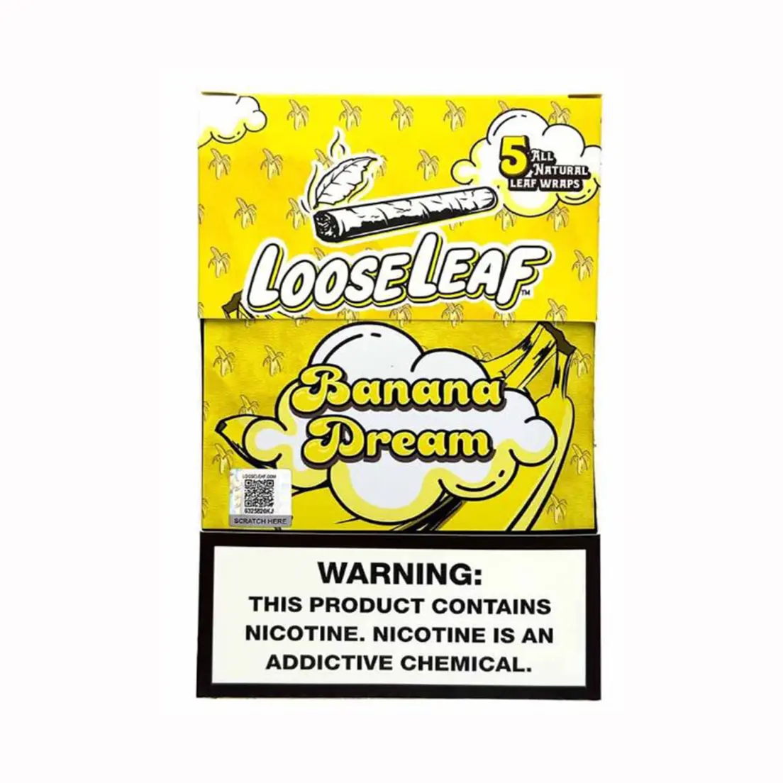 BNB|Loose Leaf Tobacco Wraps|Banana Dream