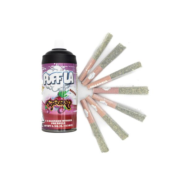 Puff LA - Fragaria - 7Pk Infused Joints