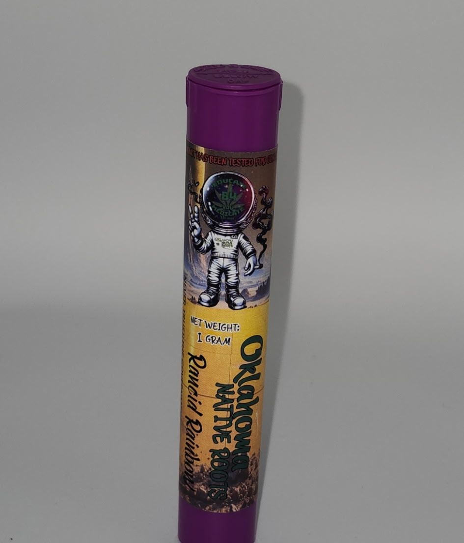 OK Native Roots Rancid Rainbow 1g Preroll (Indica)