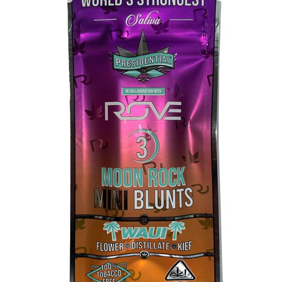 D. Presidential 3pk x .7g Infused Mini Blunts - Rove Waui (S)