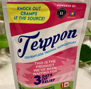 Arcadia 3pk Terppon Vaginal Suppository