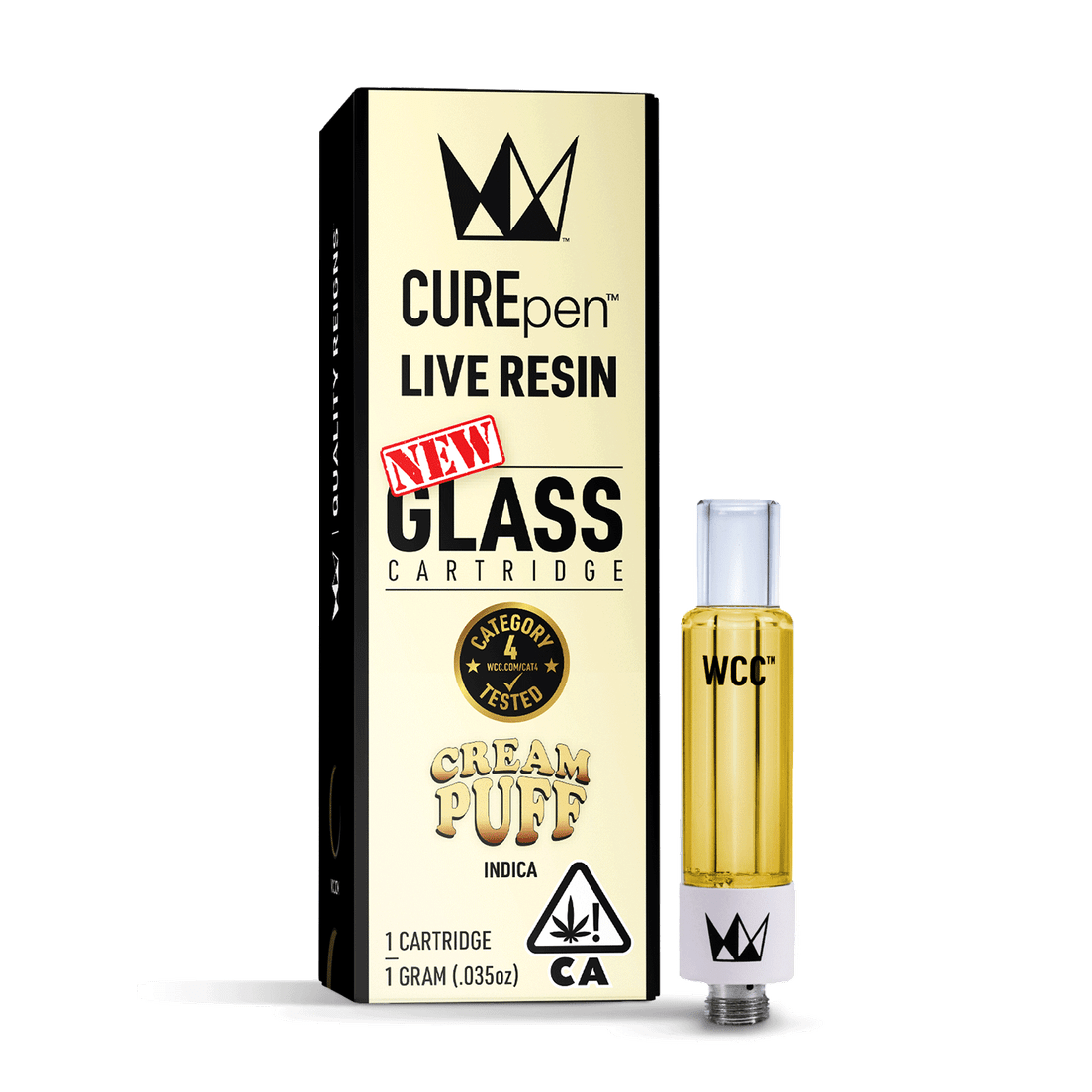 Cream Puff - 1g Live Resin Cartridge