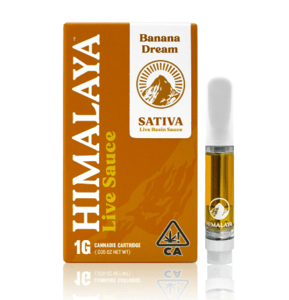 Himalaya Live Resin Cartridge Banana Dream 1g