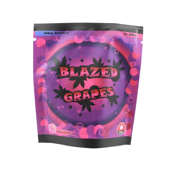 Blazed Grapes 400mg THC - Northern Extracts