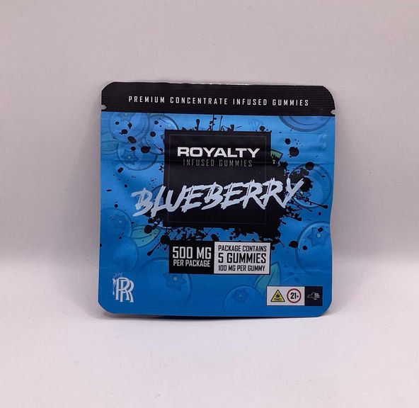 Royalty Resins(Reg) - Edibles - Blueberry - 500mg