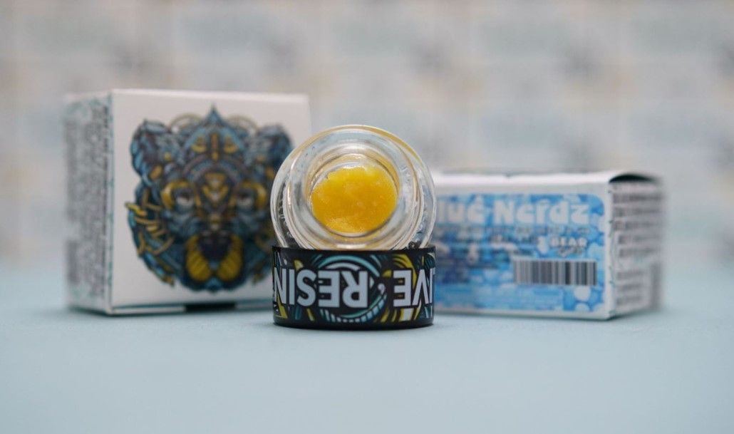 Bear Labs Live Resin Budder Blue Nerdz 1g