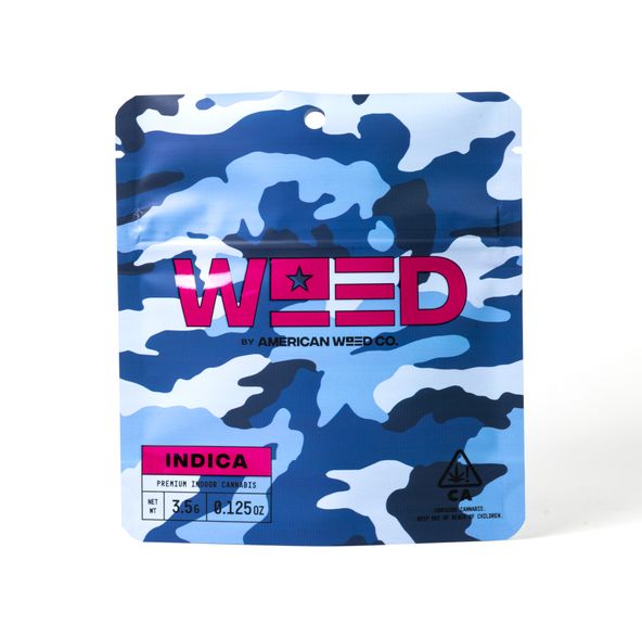 American Weed Co. WEED Flower Grape Cake Runtz 3.5g