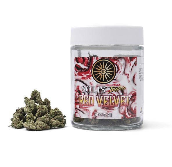Solis | Red Velvet | Jarred Flower | (28G) | Indica