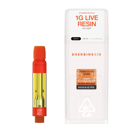 Live Resin Cartridge Acai Berry Gelato