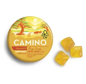 Camino Mango Serenity 1:1 THC:CBD Gummies 100mg