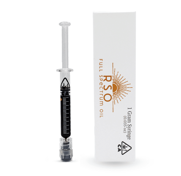 Emerald Bay RSO Tropical Blue Coast 1:1 CBD Syringe 1g