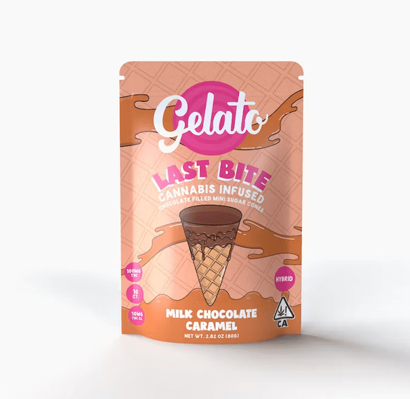 Gelato Last Bite Milk Chocolate Caramel 100mg