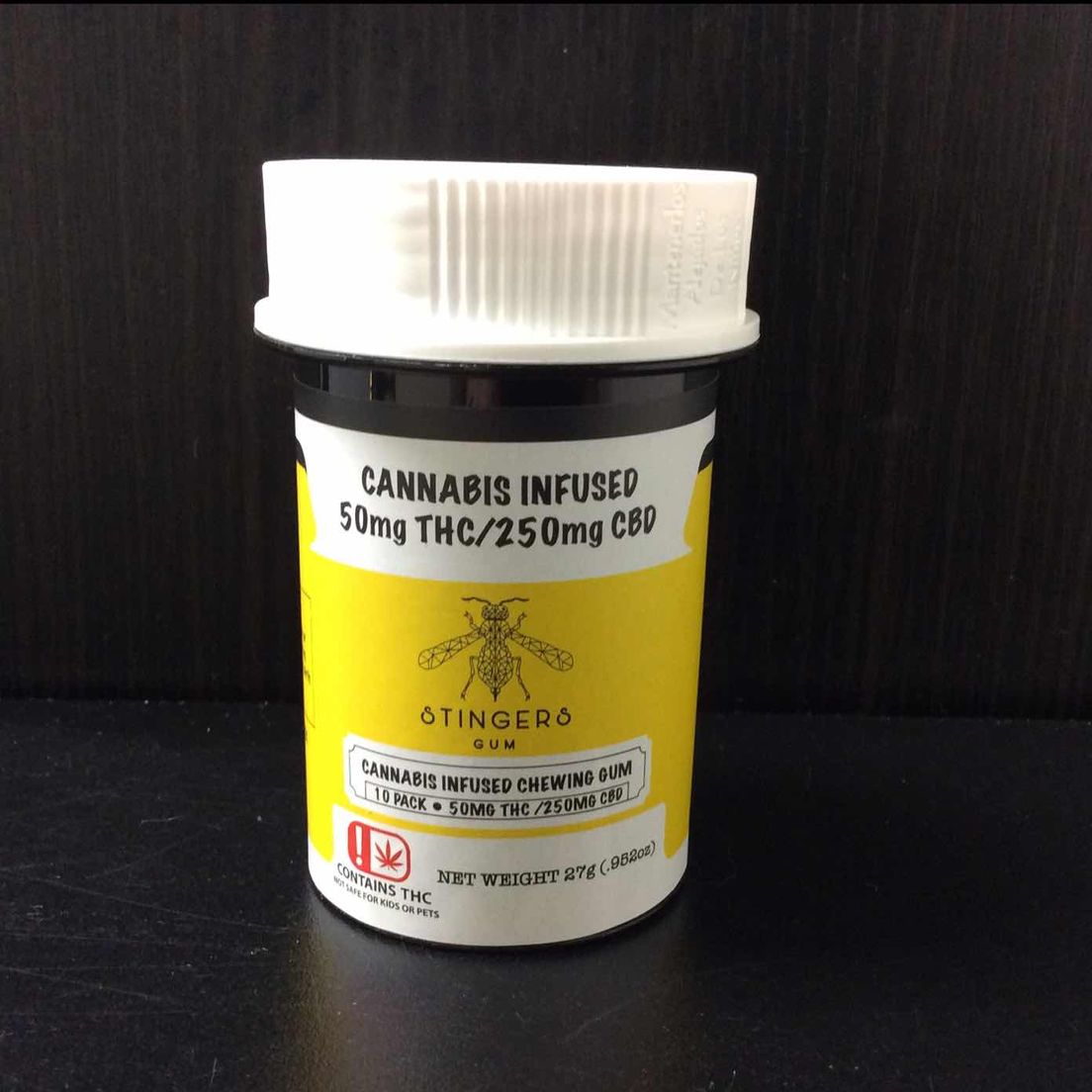 Stingers Chewing Gum 1:5 5mg THC/ 25mg CBD