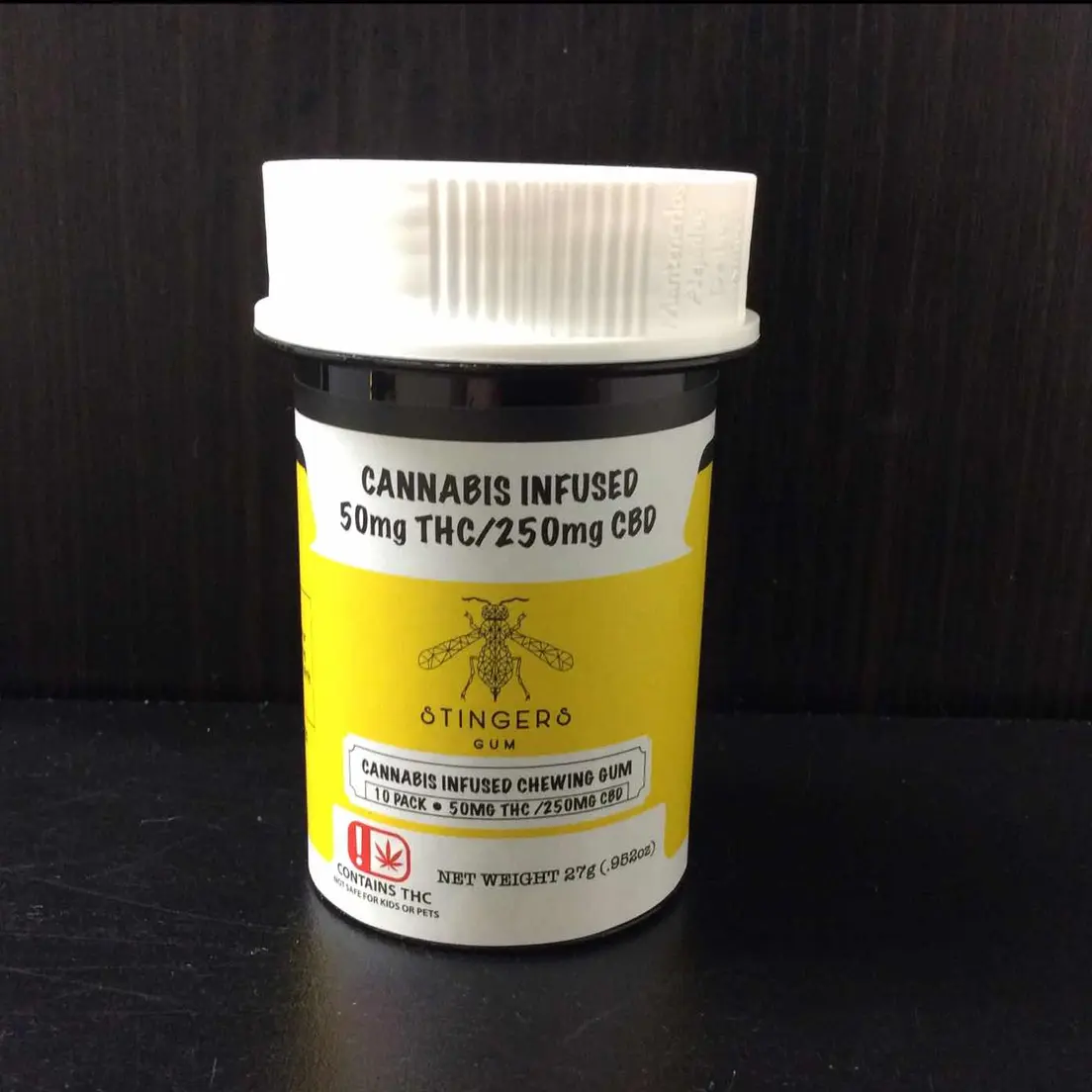 Stingers Chewing Gum 1:5 5mg THC/ 25mg CBD